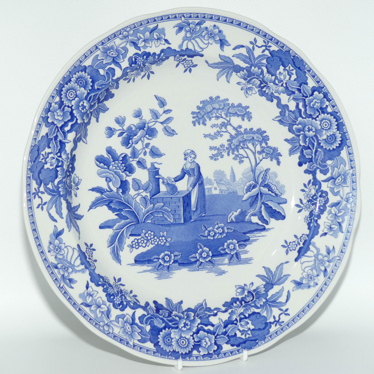Spode Blue Room Collection | Girl at Well plate | 26cm | #2