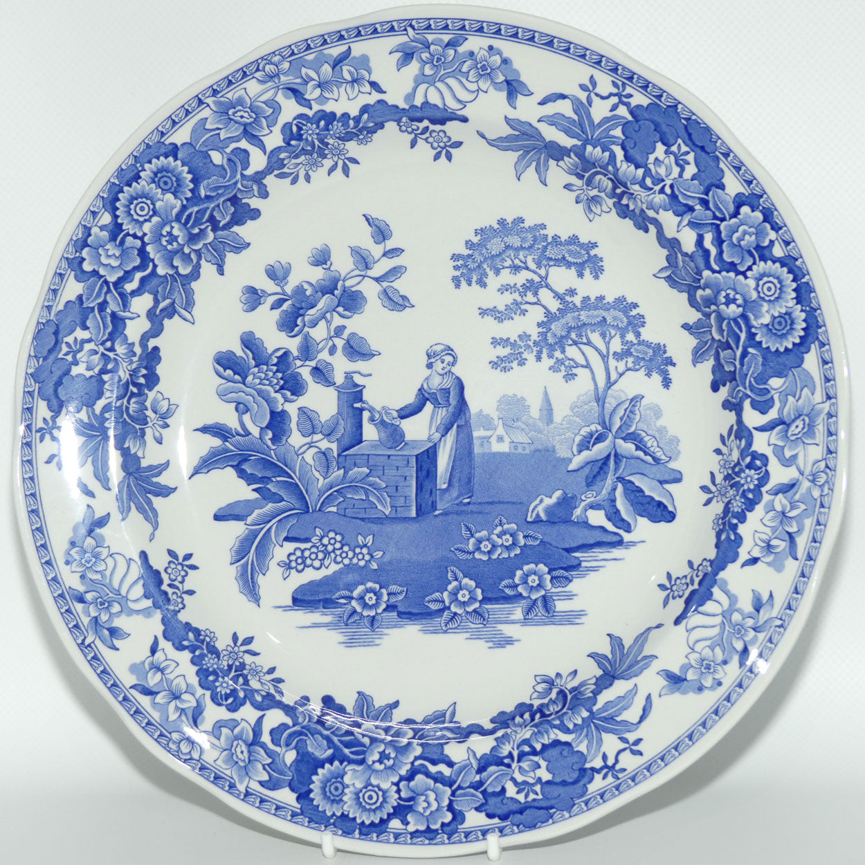 Spode Blue Room Collection | Girl at Well plate | 26cm | #2