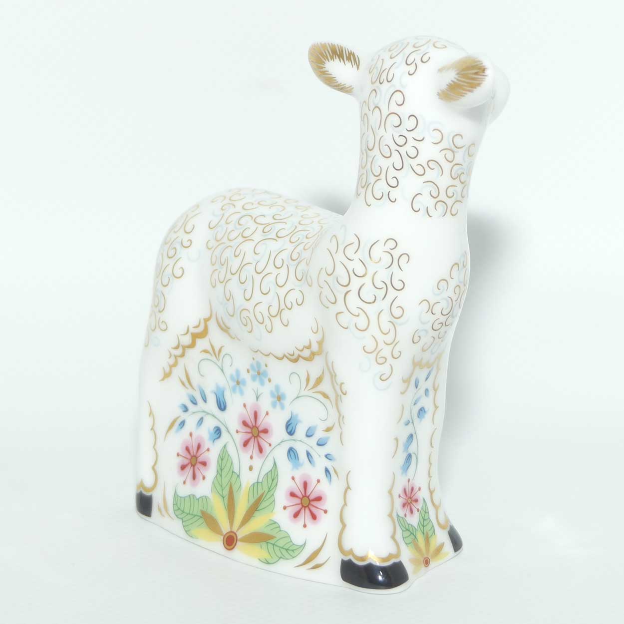 Royal Crown Derby paperweight | Bo | Baby Sheep | Ltd Ed | signed and boxed