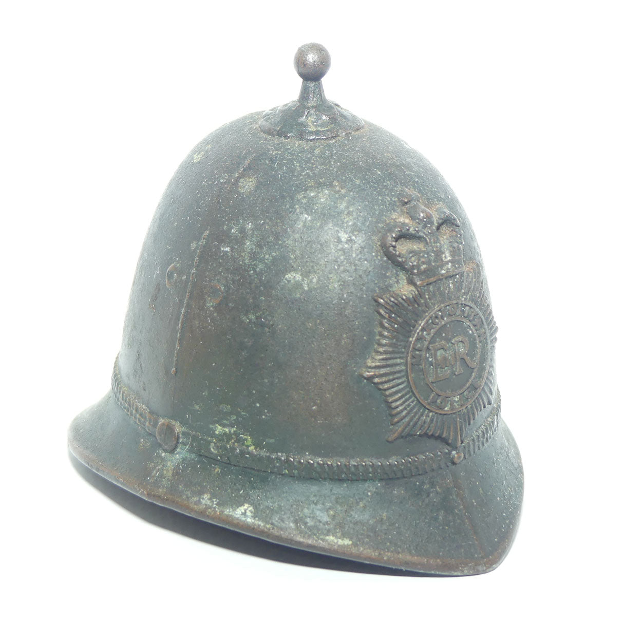 Vintage Metropolitan Police London Bobby Bell | ER badge