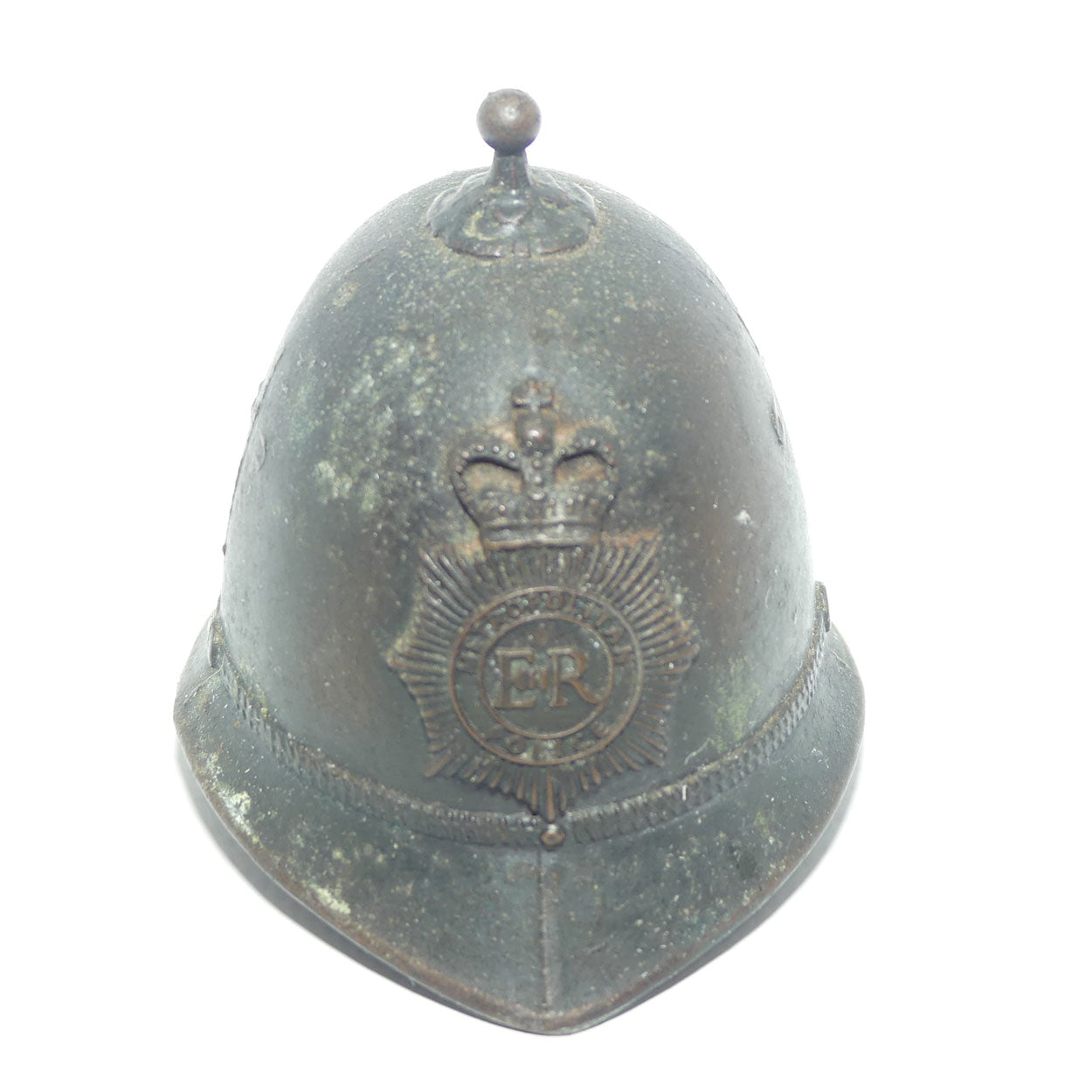 Vintage Metropolitan Police London Bobby Bell | ER badge