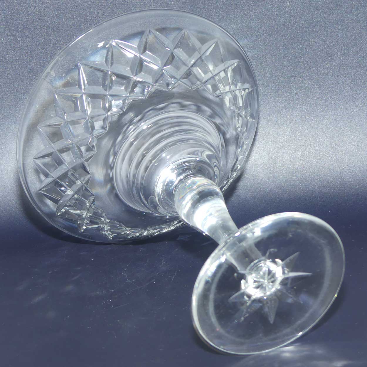 Boda Crystal compote | Diamond Cut design