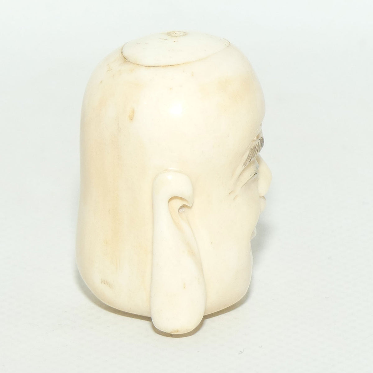 Chinese Carved Bone Buddha caricature