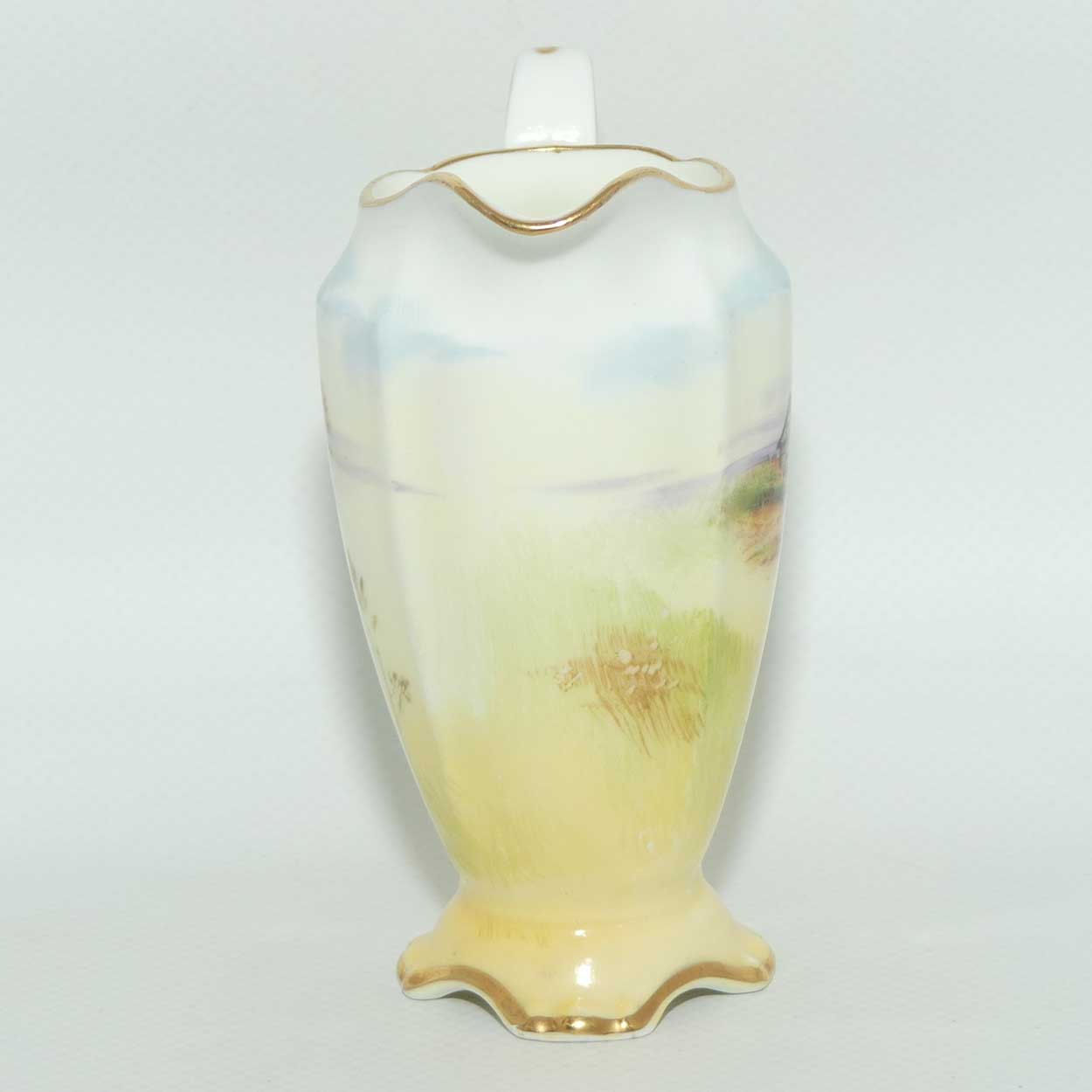 Royal Doulton English Cottages A fancy shape milk jug and sugar bowl | Fine Bone China