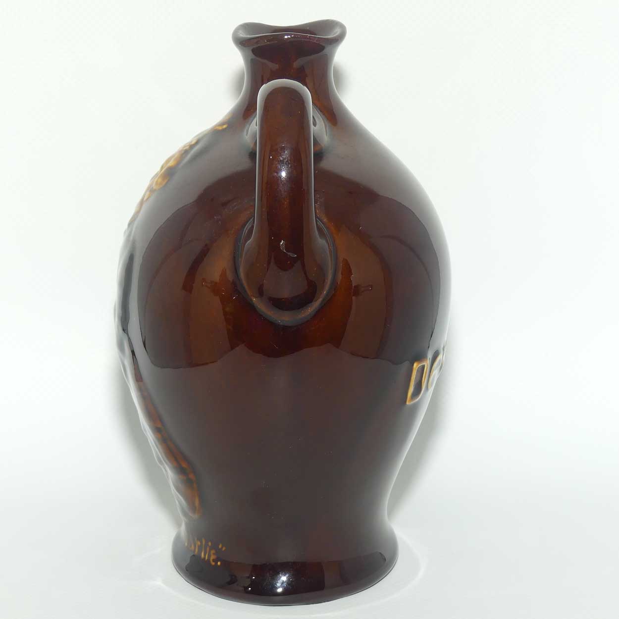 Royal Doulton Kingsware Bonnie Prince Charlie flask | no stopper