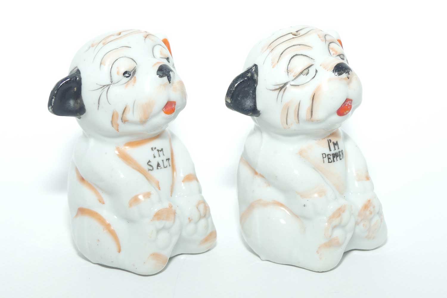 1930's Bonzo Dog Salt and Peppers