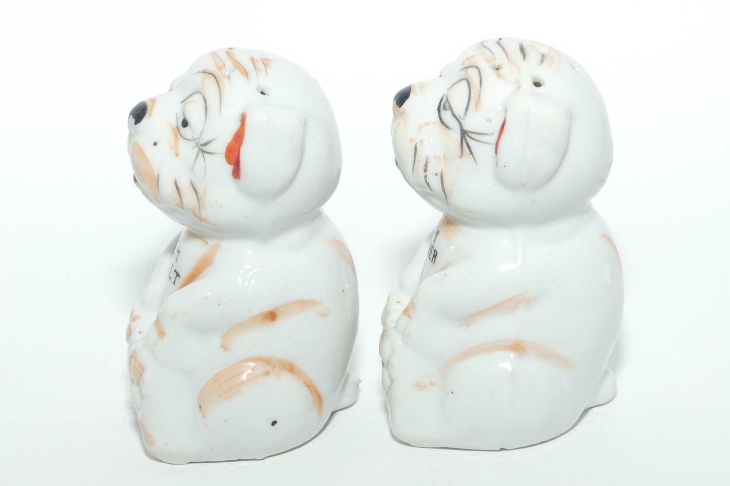 1930's Bonzo Dog Salt and Peppers