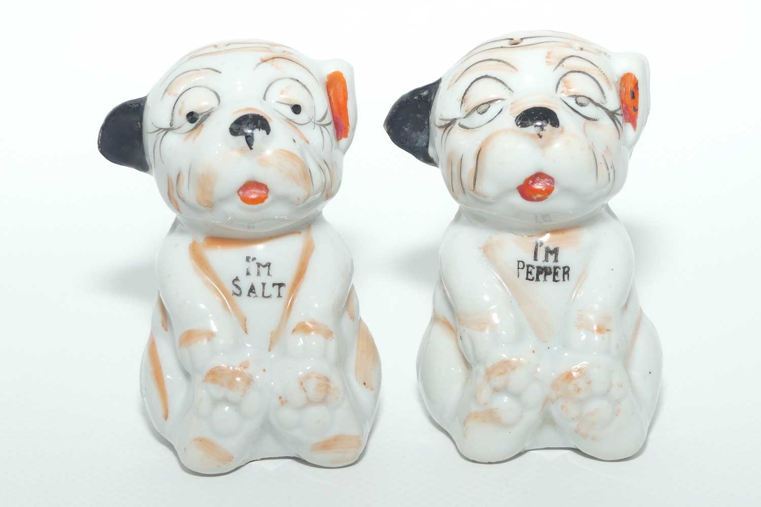 1930's Bonzo Dog Salt and Peppers