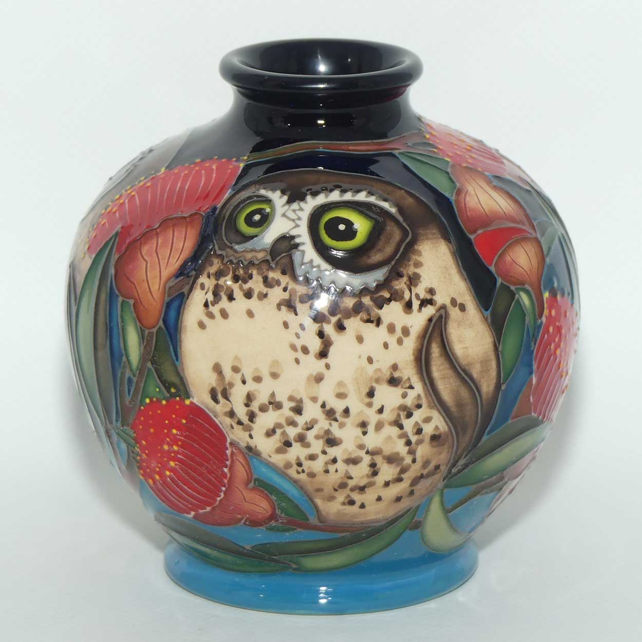 Moorcroft BooBook Owl vase | Shape 41/4 | LE 50/150 | boxed