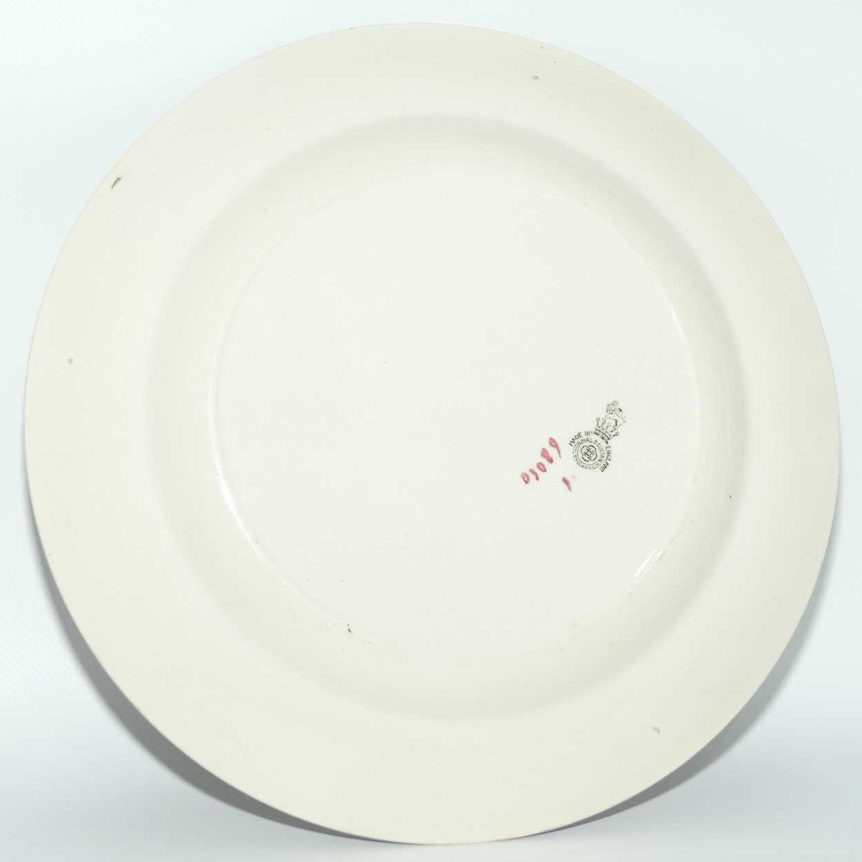 Royal Doulton Professionals series | The Bookworm plate D3089 | Green border | #1