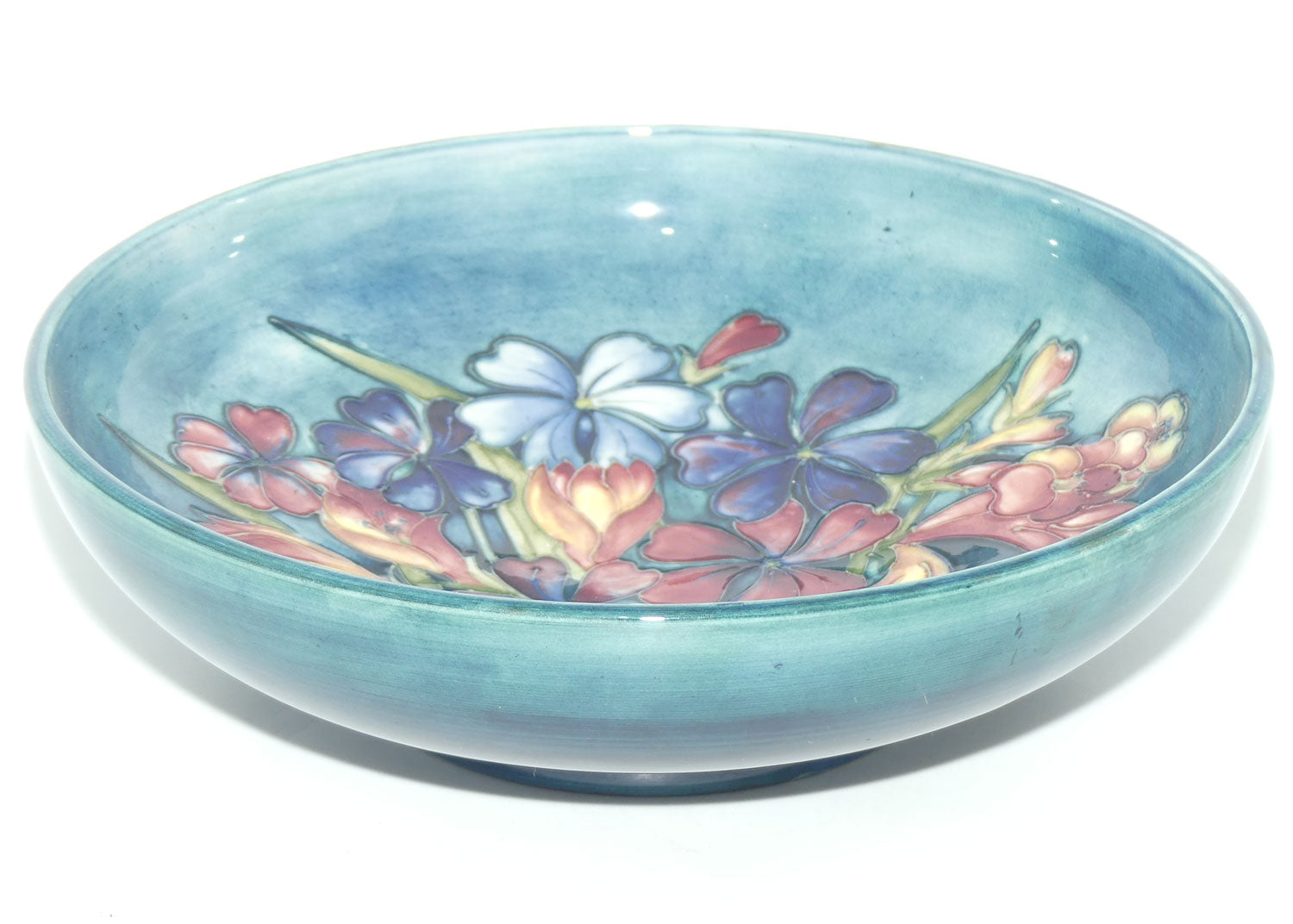Walter Moorcroft Spring Flowers large bowl | 27.5cm diameter | #1