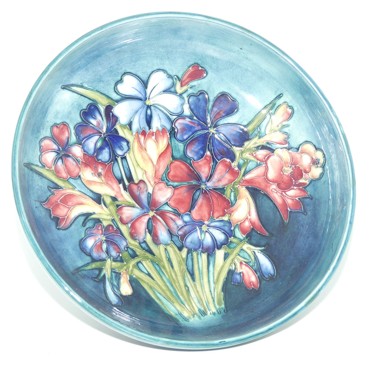 Walter Moorcroft Spring Flowers large bowl | 27.5cm diameter | #1