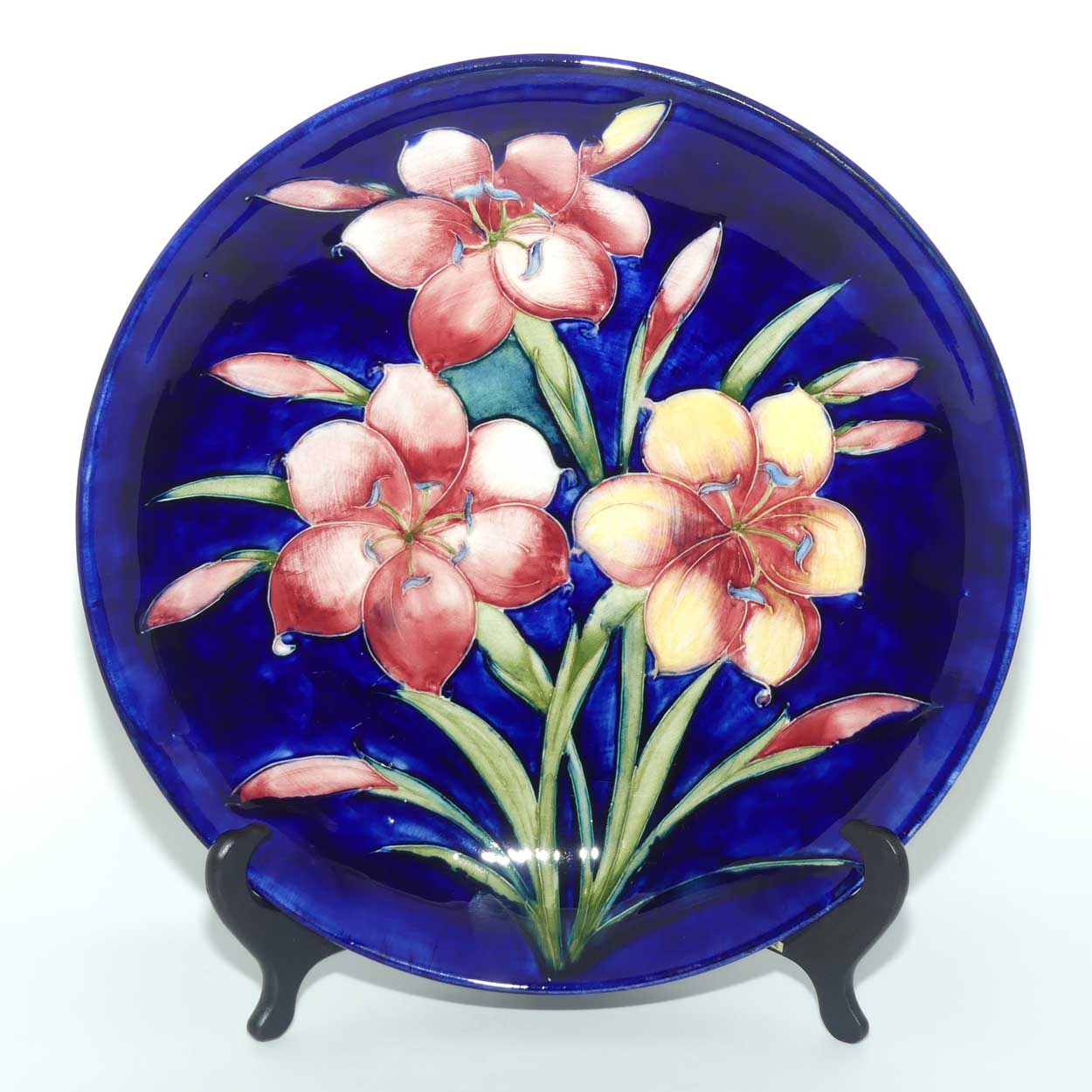Walter Moorcroft Freesia | Blue large bowl | 30cm