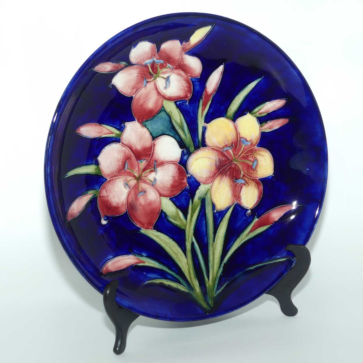 Walter Moorcroft Freesia | Blue large bowl | 30cm