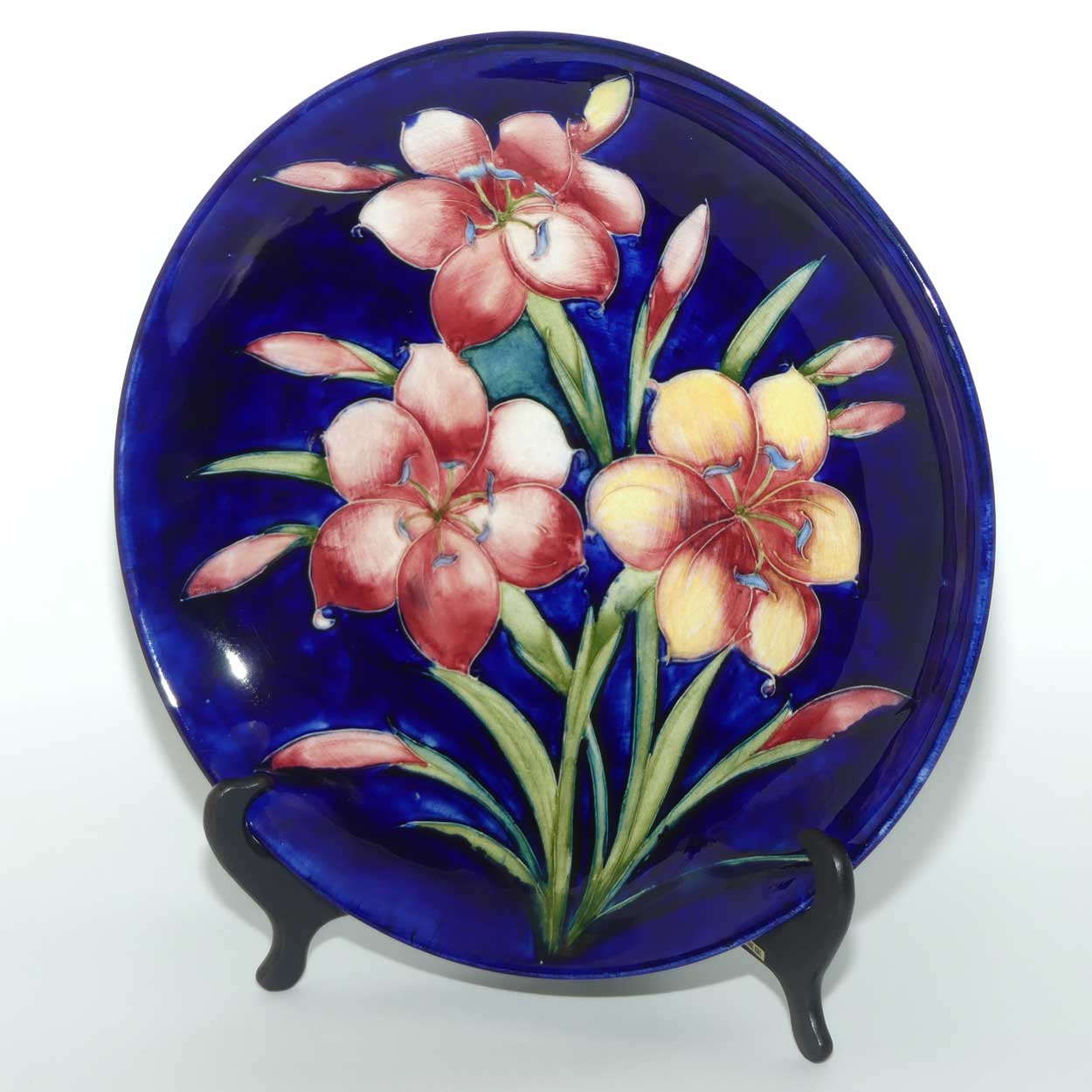 Walter Moorcroft Freesia | Blue large bowl | 30cm