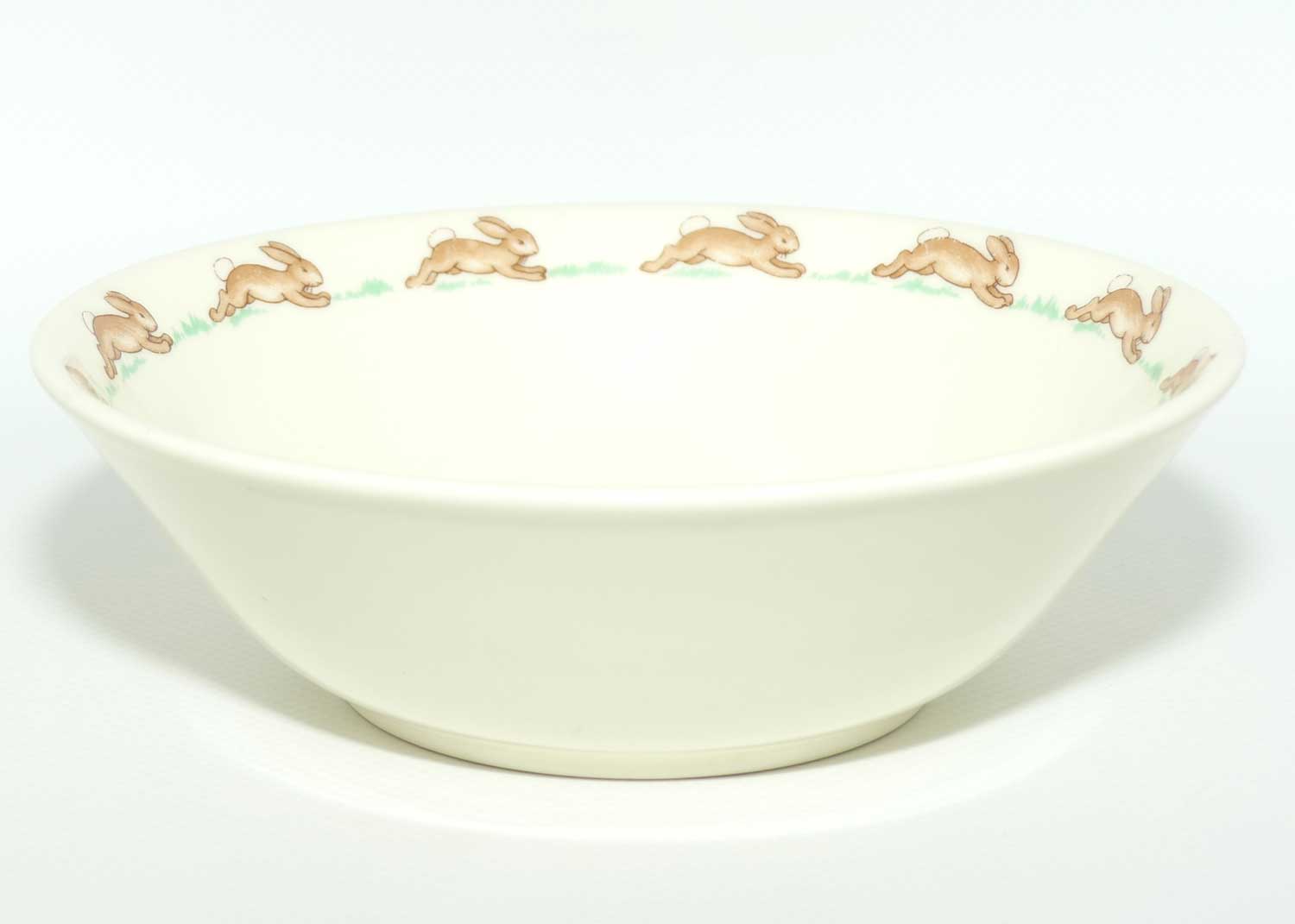 Royal Doulton Bunnykins Playing on the River cereal bowl