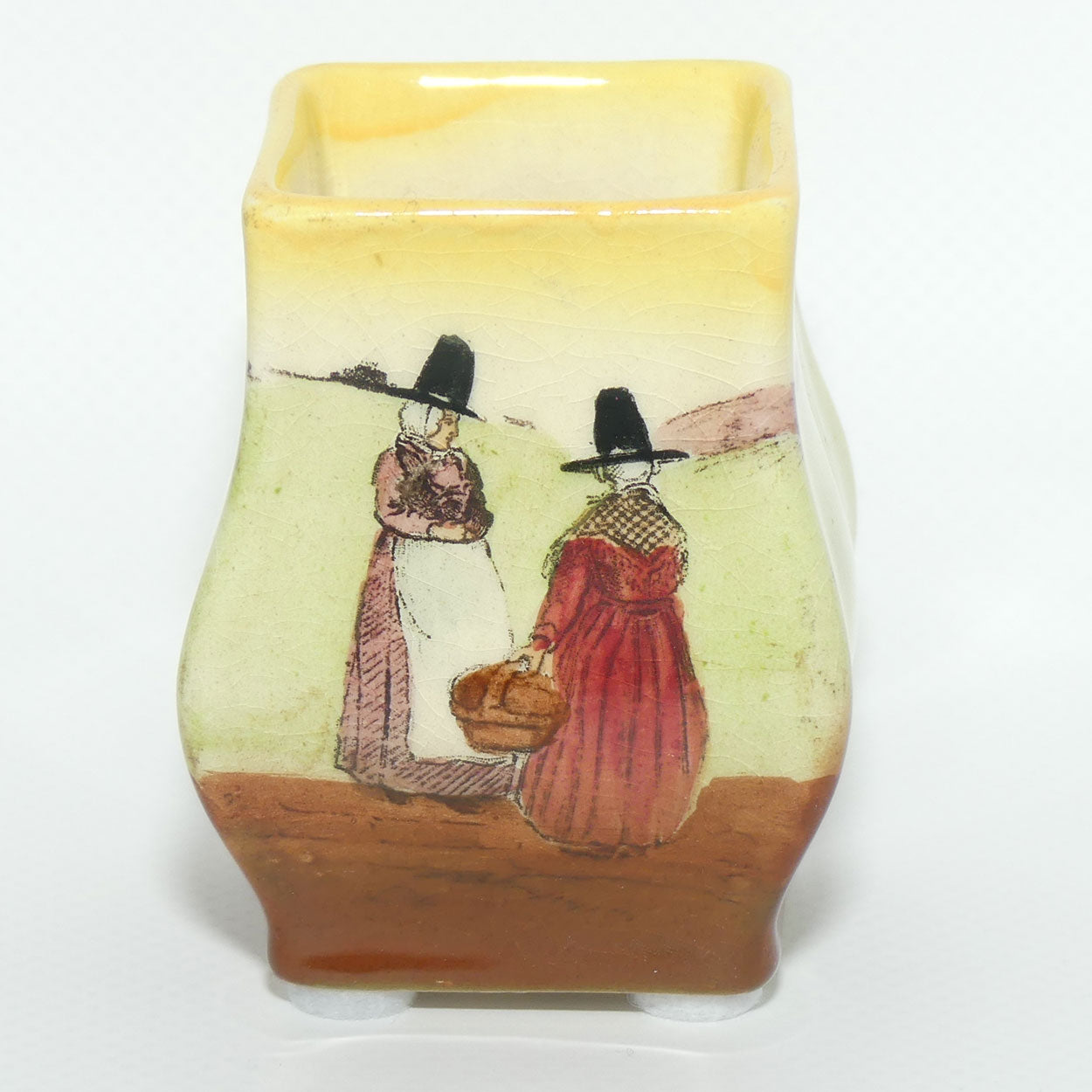 Royal Doulton Welsh miniature vase | 6cm tall