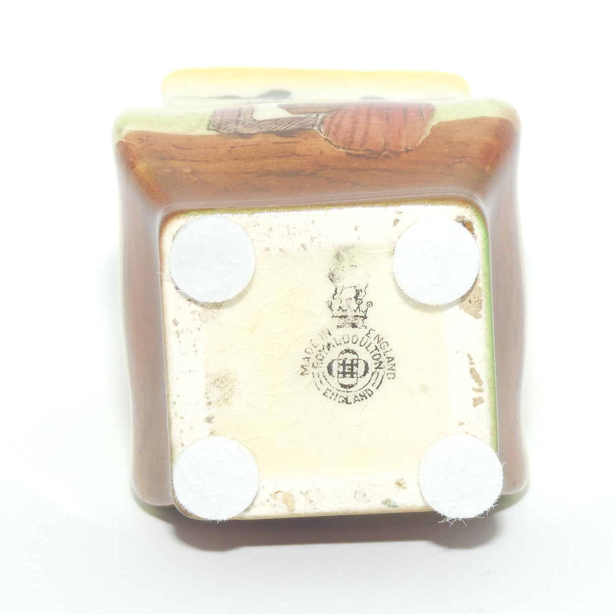 Royal Doulton Welsh miniature vase | 6cm tall