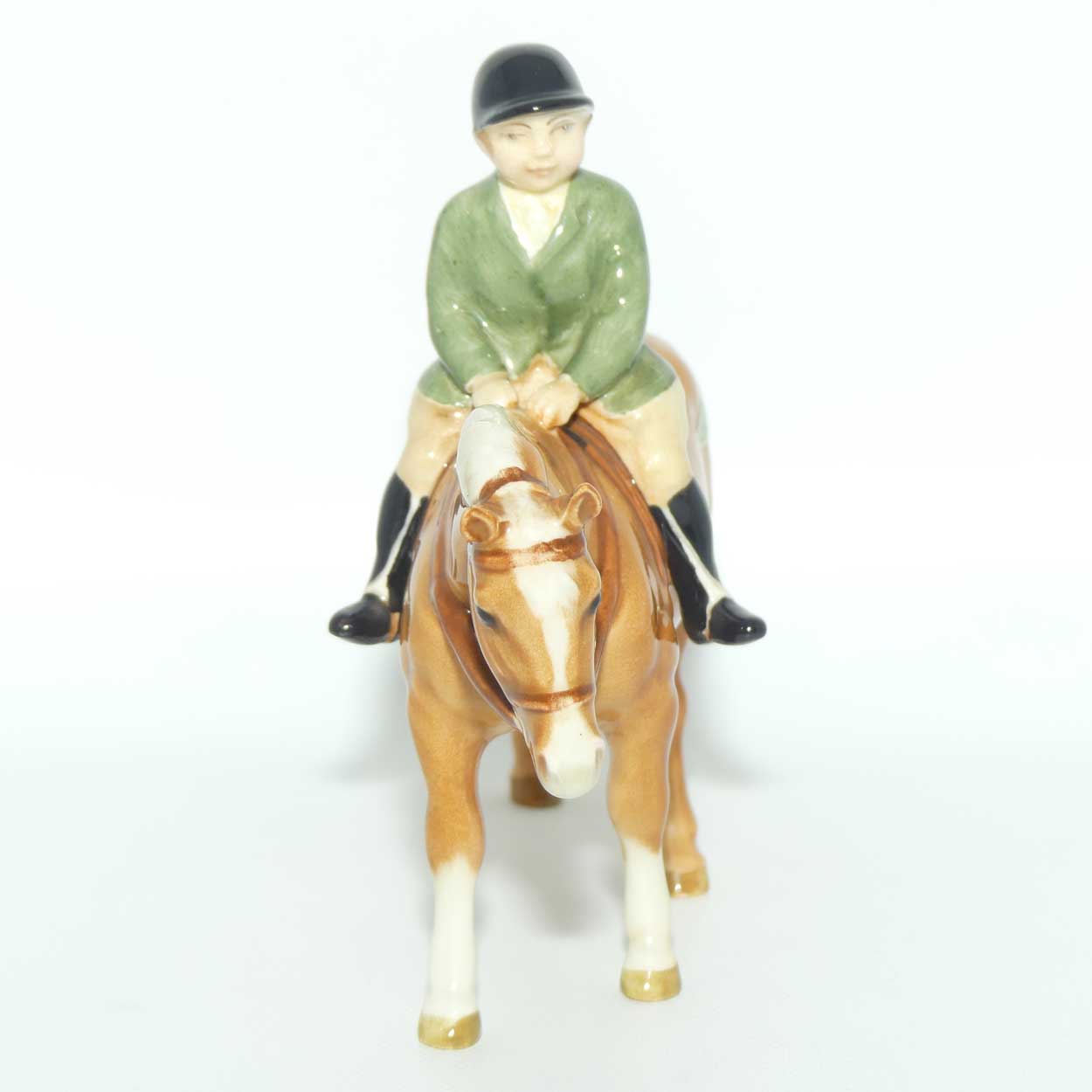 #1500 Beswick Boy on Pony (Palomino)