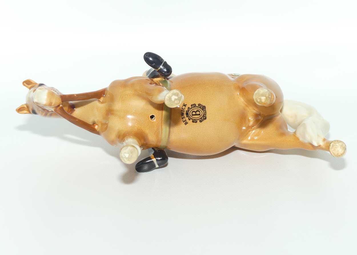 #1500 Beswick Boy on Pony (Palomino)