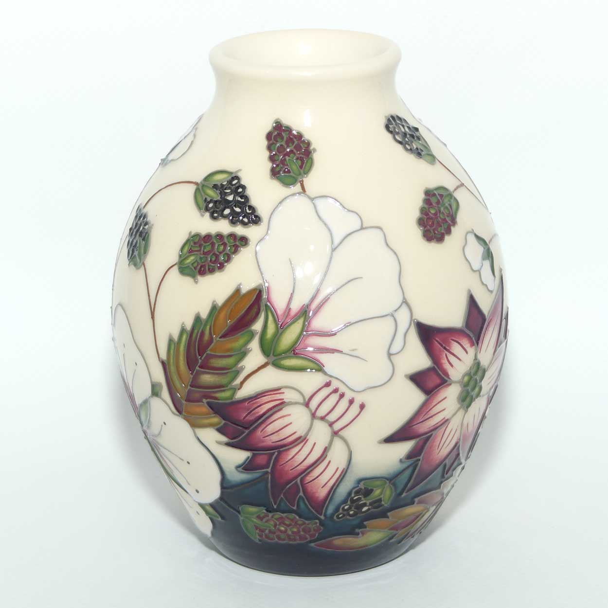 Moorcroft Bramble Revisited 3/5 vase