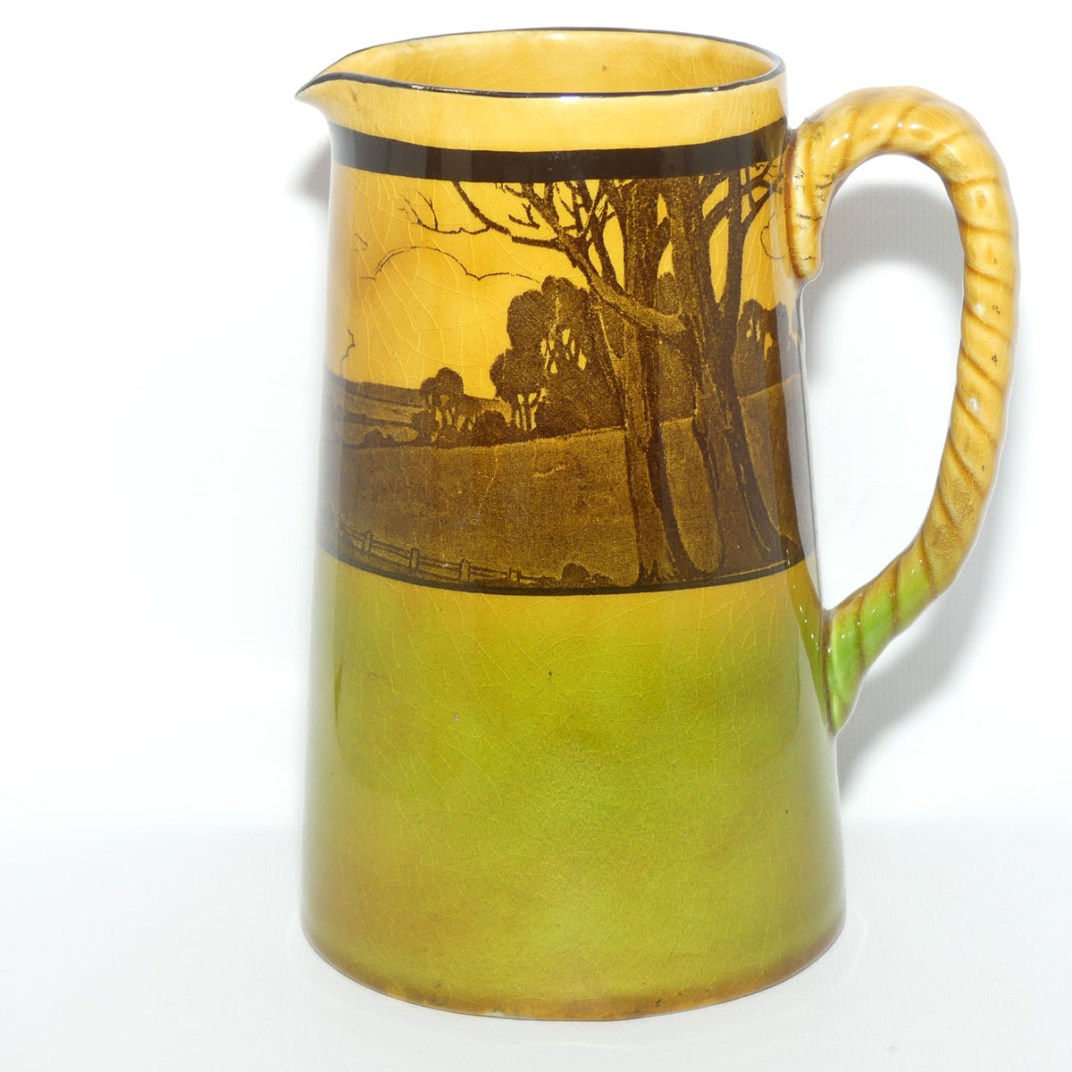 Royal Doulton Haystacks Holbein glaze jug D2538