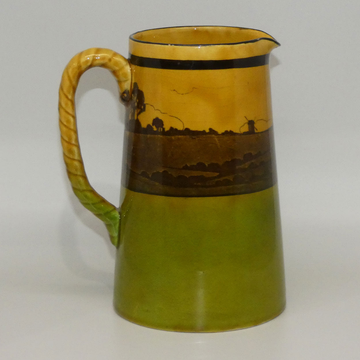 Royal Doulton Haystacks Holbein glaze jug D2538