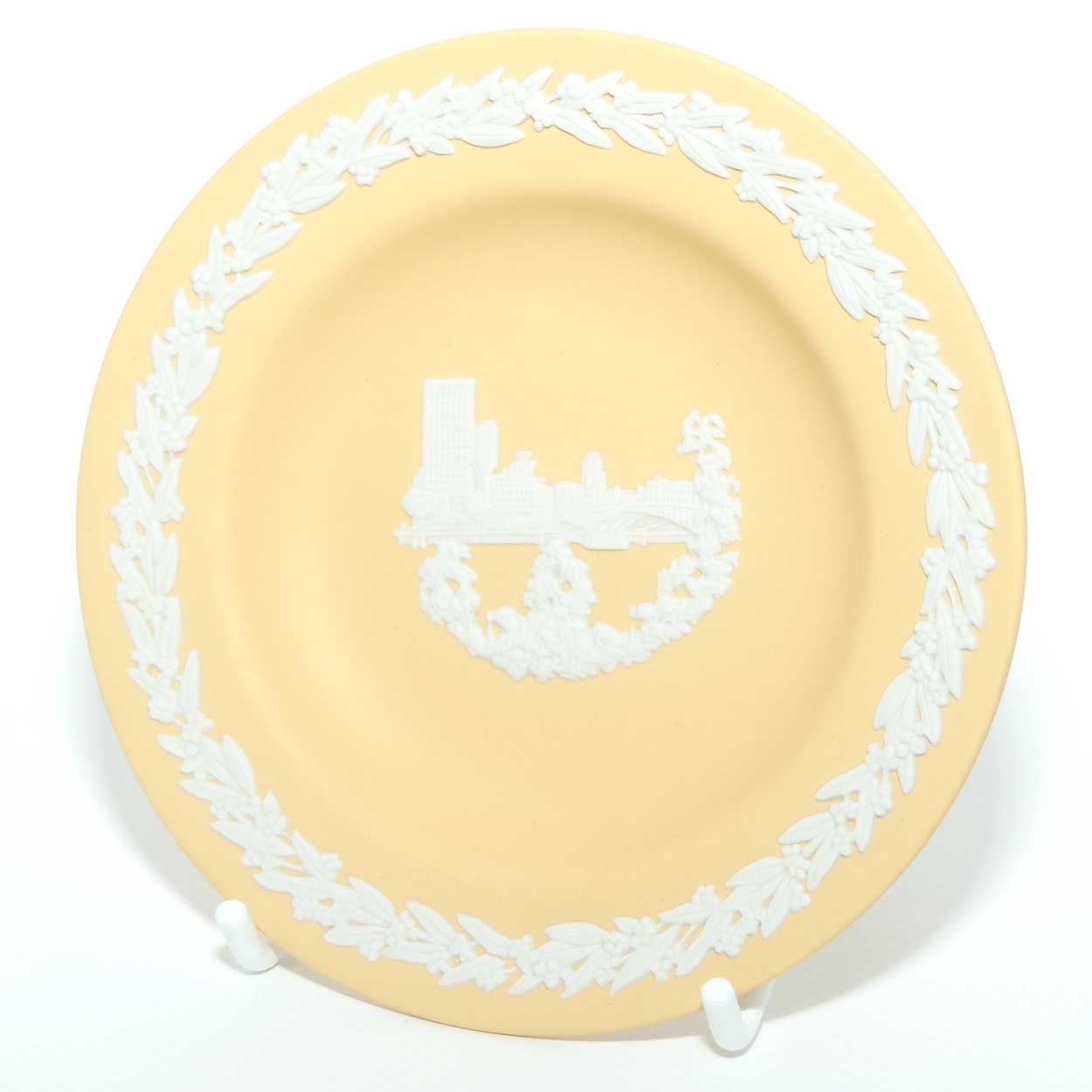 Wedgwood Jasper | Australian Capital Cities mini plate | Brisbane | boxed