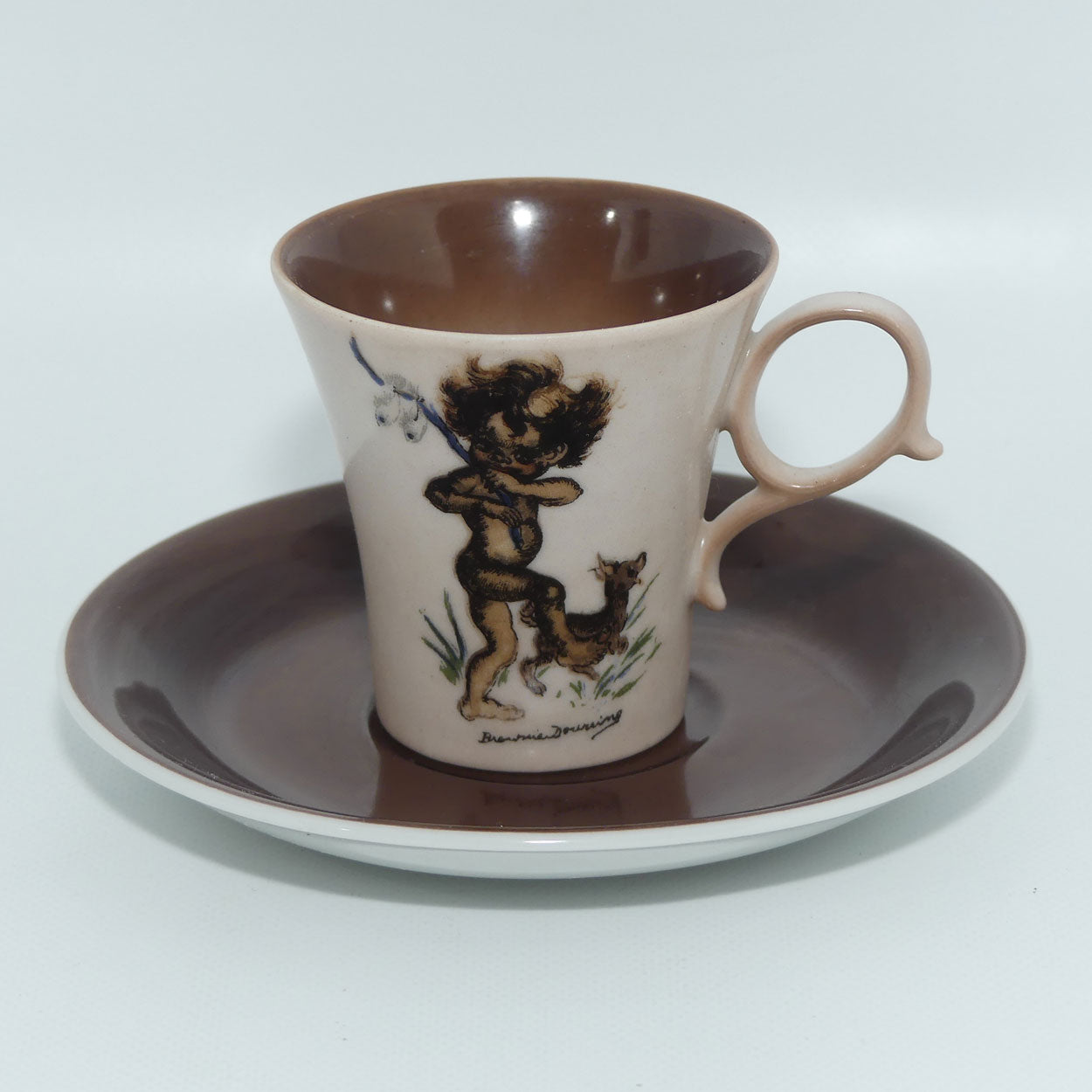 Brownie Downing demi tasee duo