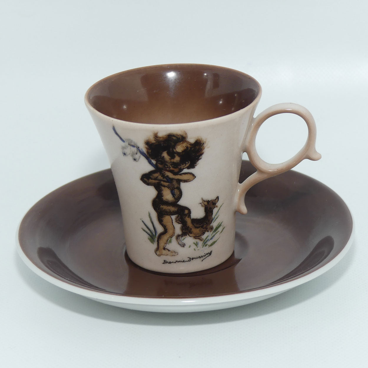 Brownie Downing demi tasee duo