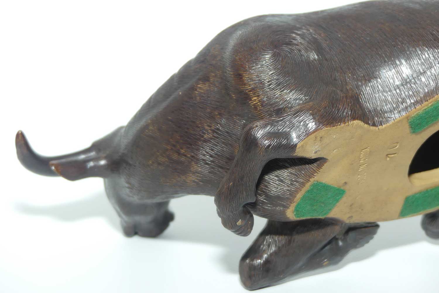 Mudman | Shiwan Pottery Water Buffalo figure | Lying