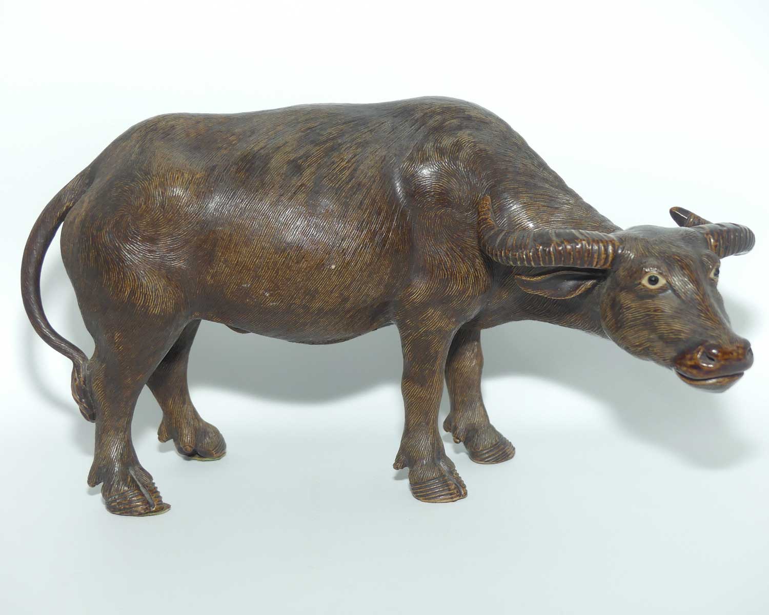 Mudman | Shiwan Pottery Water Buffalo figure | Standing