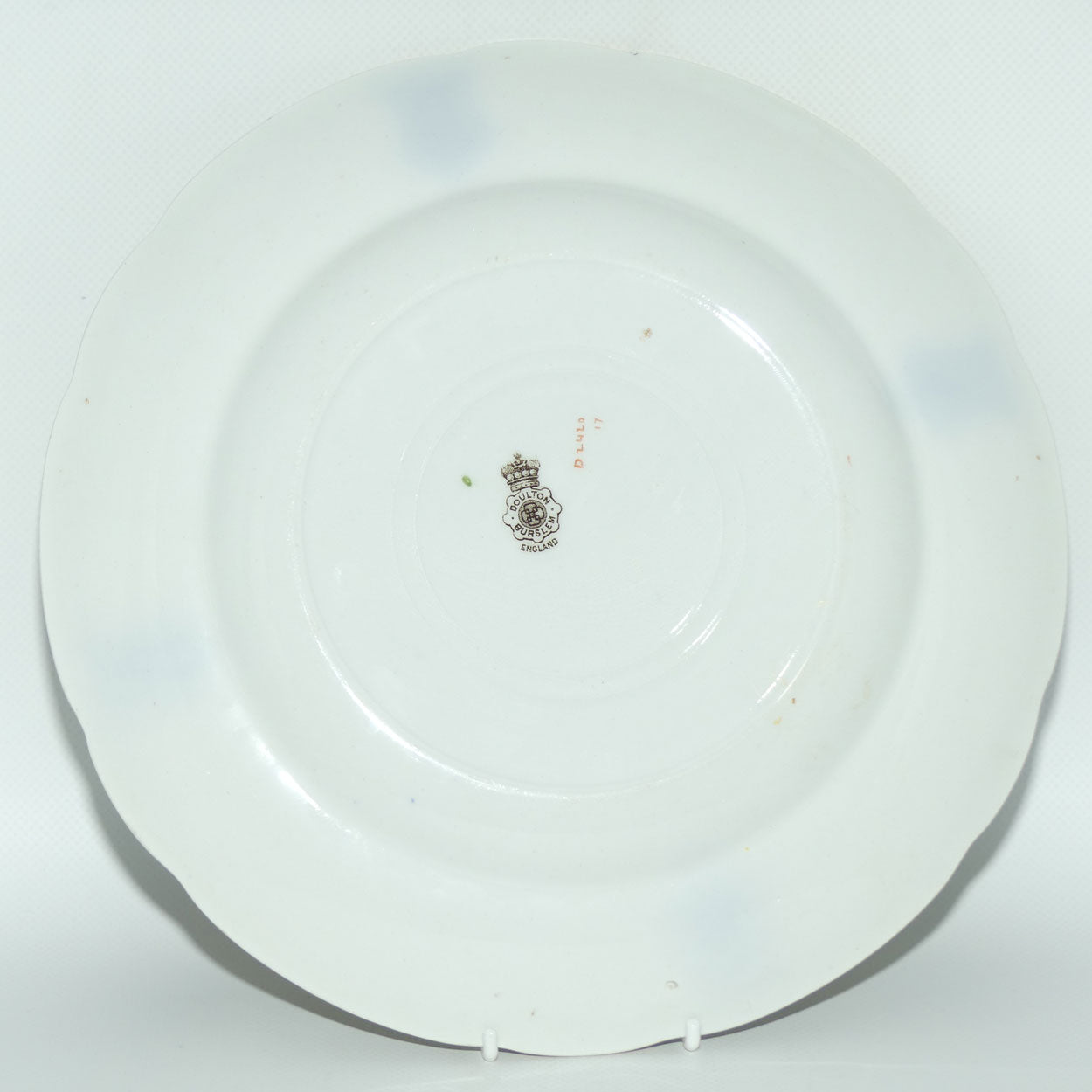 Doulton Burslem Isaac Walton Gallant Fishers Jedo border plate D2420 | #2 Green Coat