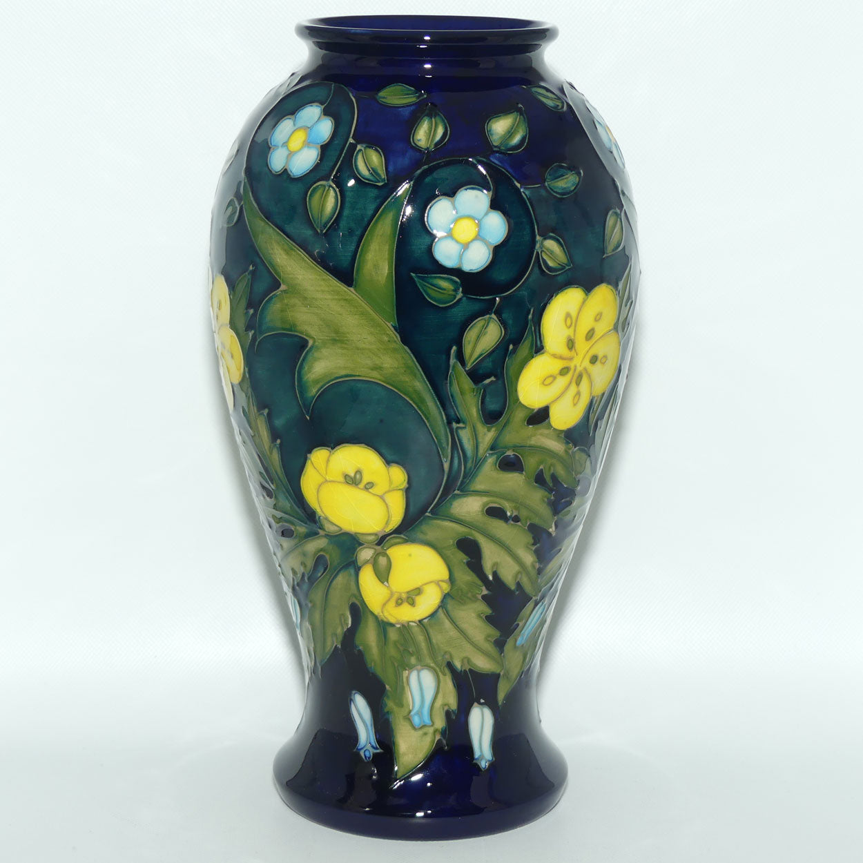 Moorcroft Buttercup 46/10 vase | signed J Moorcroft