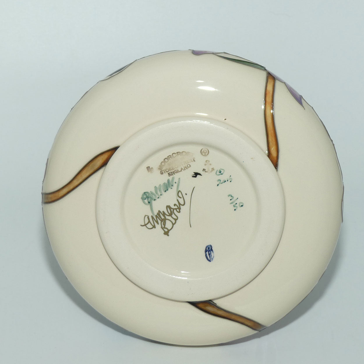 Moorcroft Butterfly Cloud 100/9 vase | LE 03/50 | signed