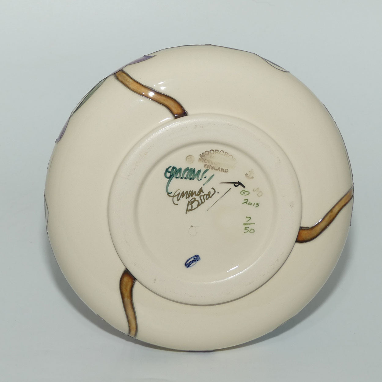 Moorcroft Butterfly Cloud 100/9 vase | LE 07/50 | signed