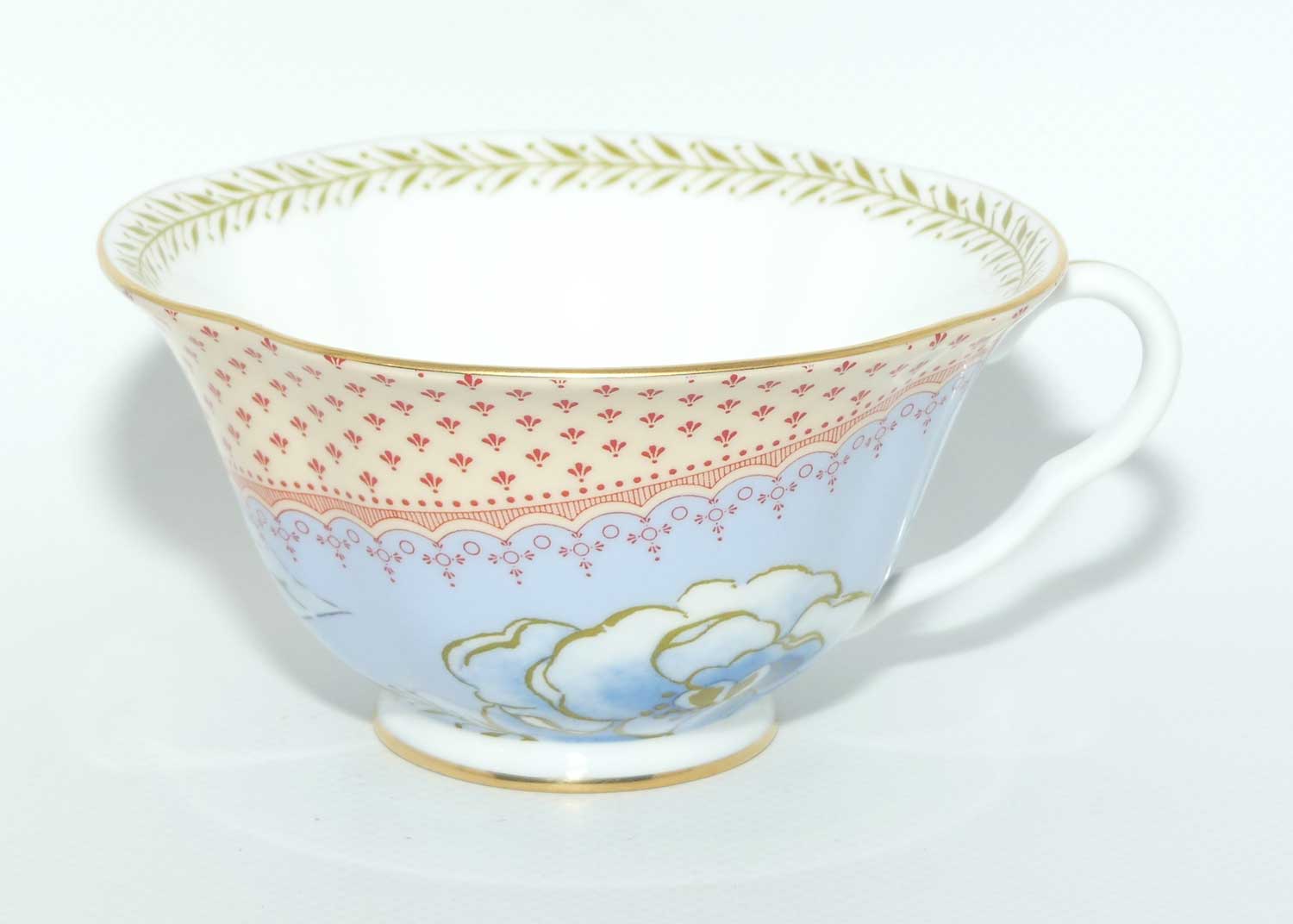 Wedgwood Bone China Butterfly Bloom | Blue | cup and saucer | boxed