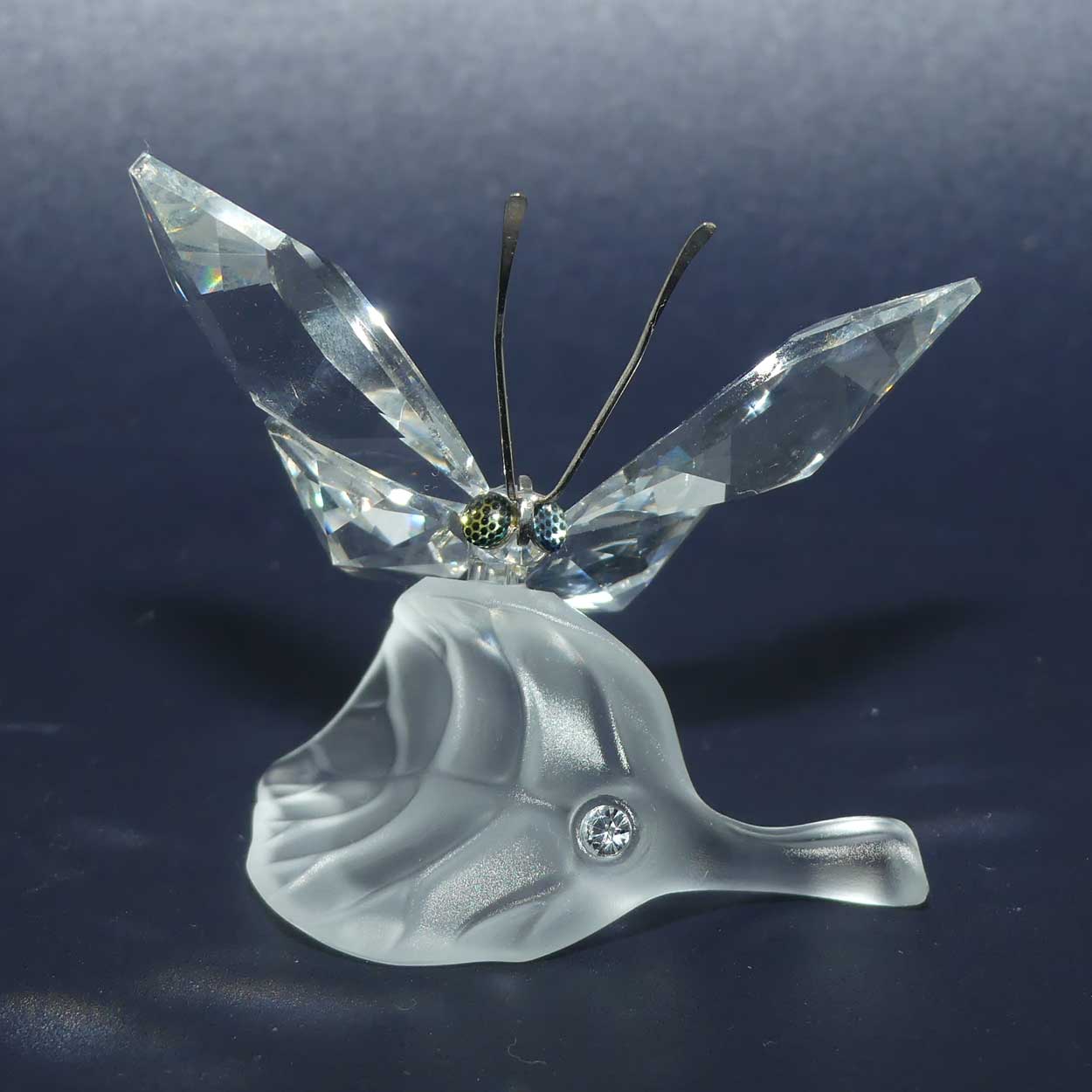 Swarovski Crystal #182920 | Butterfly on Leaf | no box