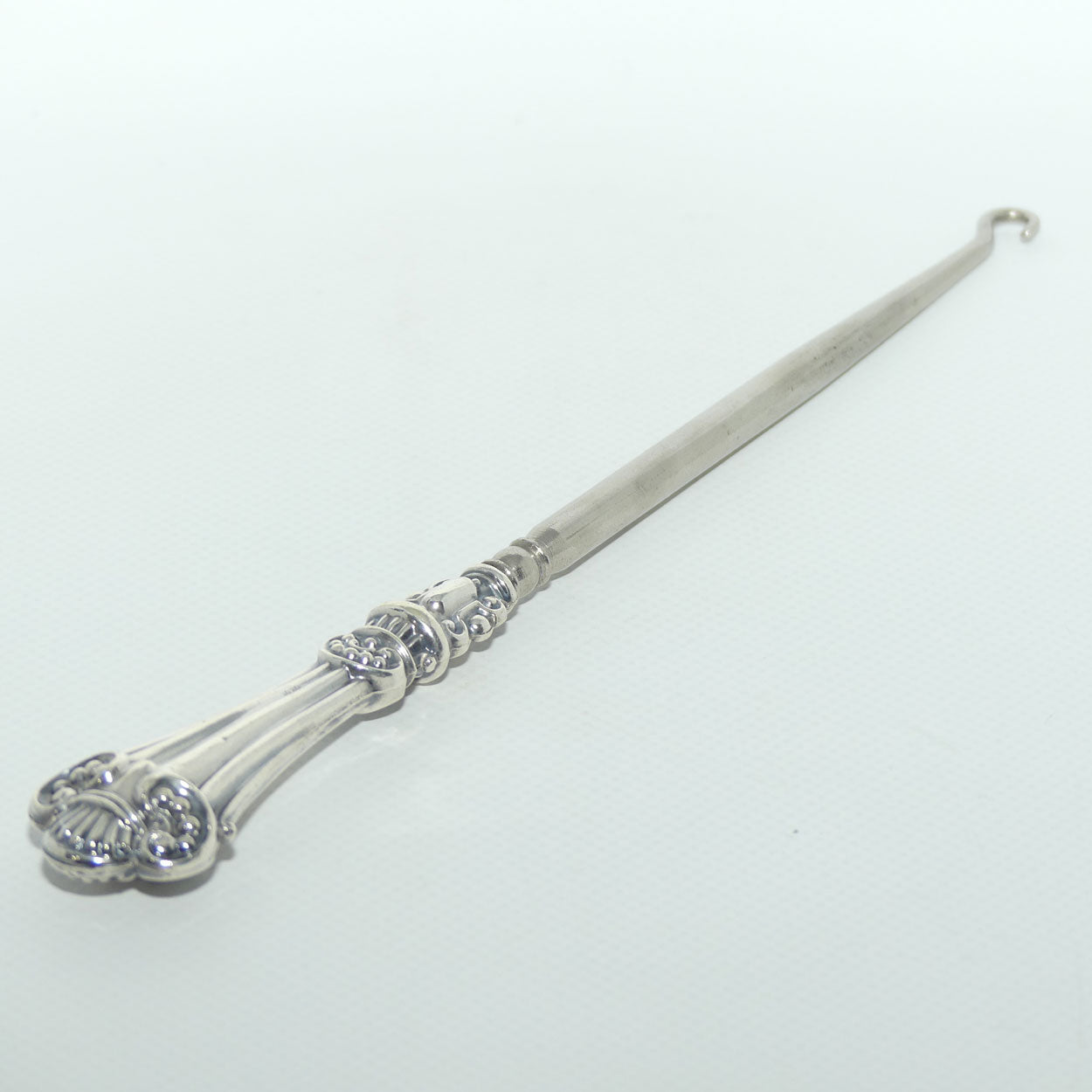 Sterling Silver Ladies Button or Corset hook | Birmingham 1913