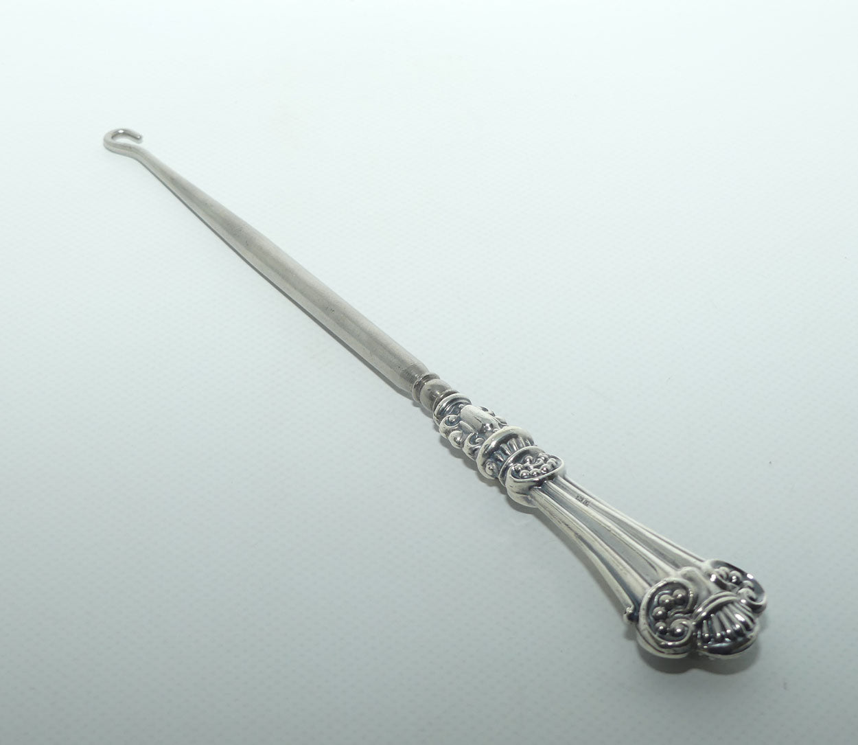 Sterling Silver Ladies Button or Corset hook | Birmingham 1913