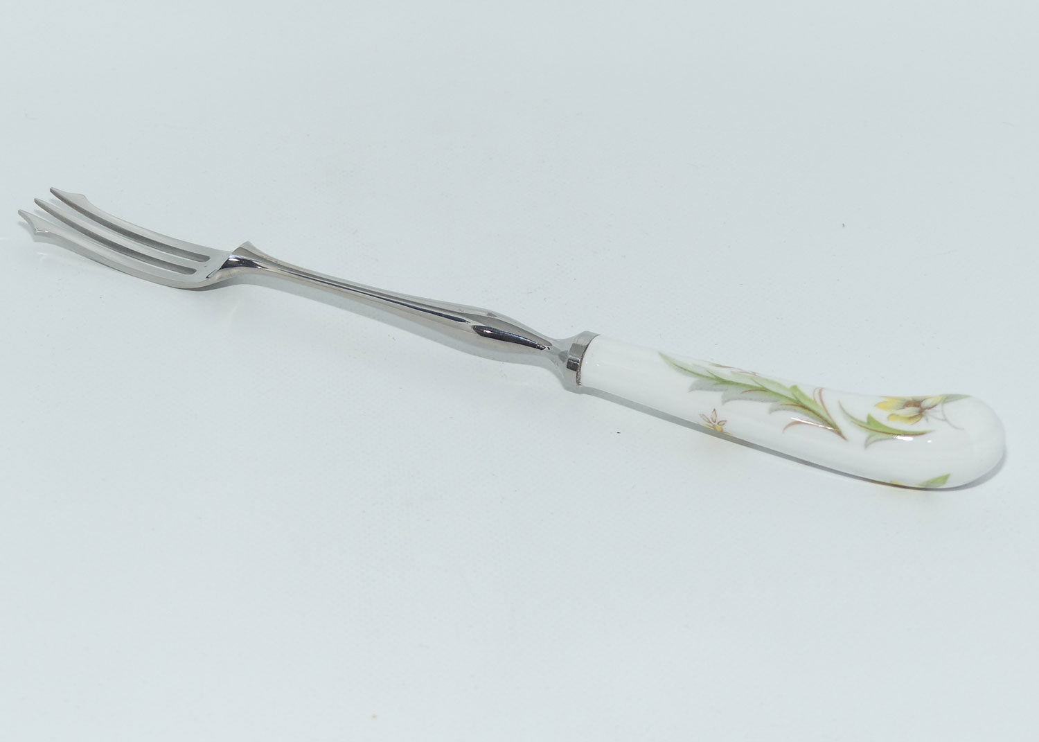 Royal Grafton Floral Motif cake serving fork | boxed