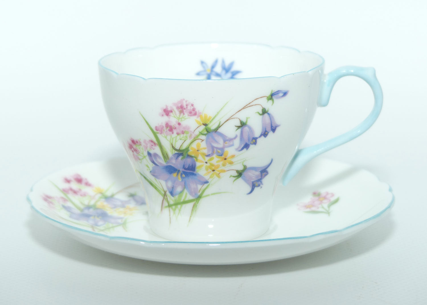 Shelley New Cambridge shape Wildflowers coffee duo | 13668