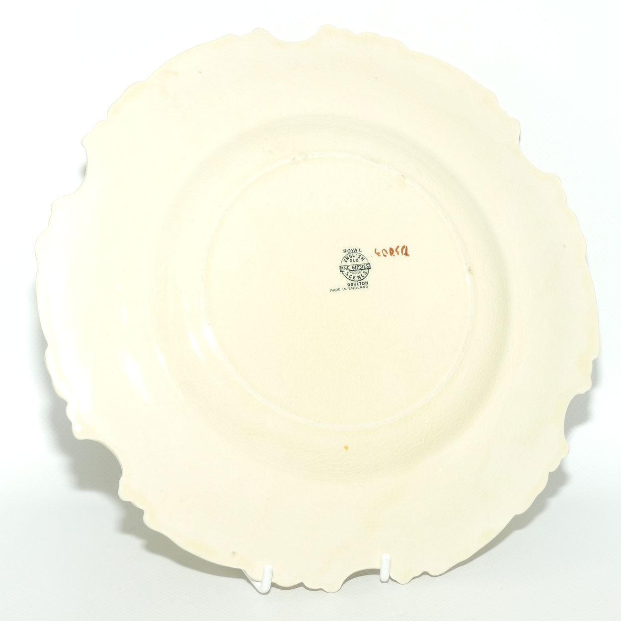 Royal Doulton Gleaners and Gypsies impressed border plate D5003 | Campfire |
