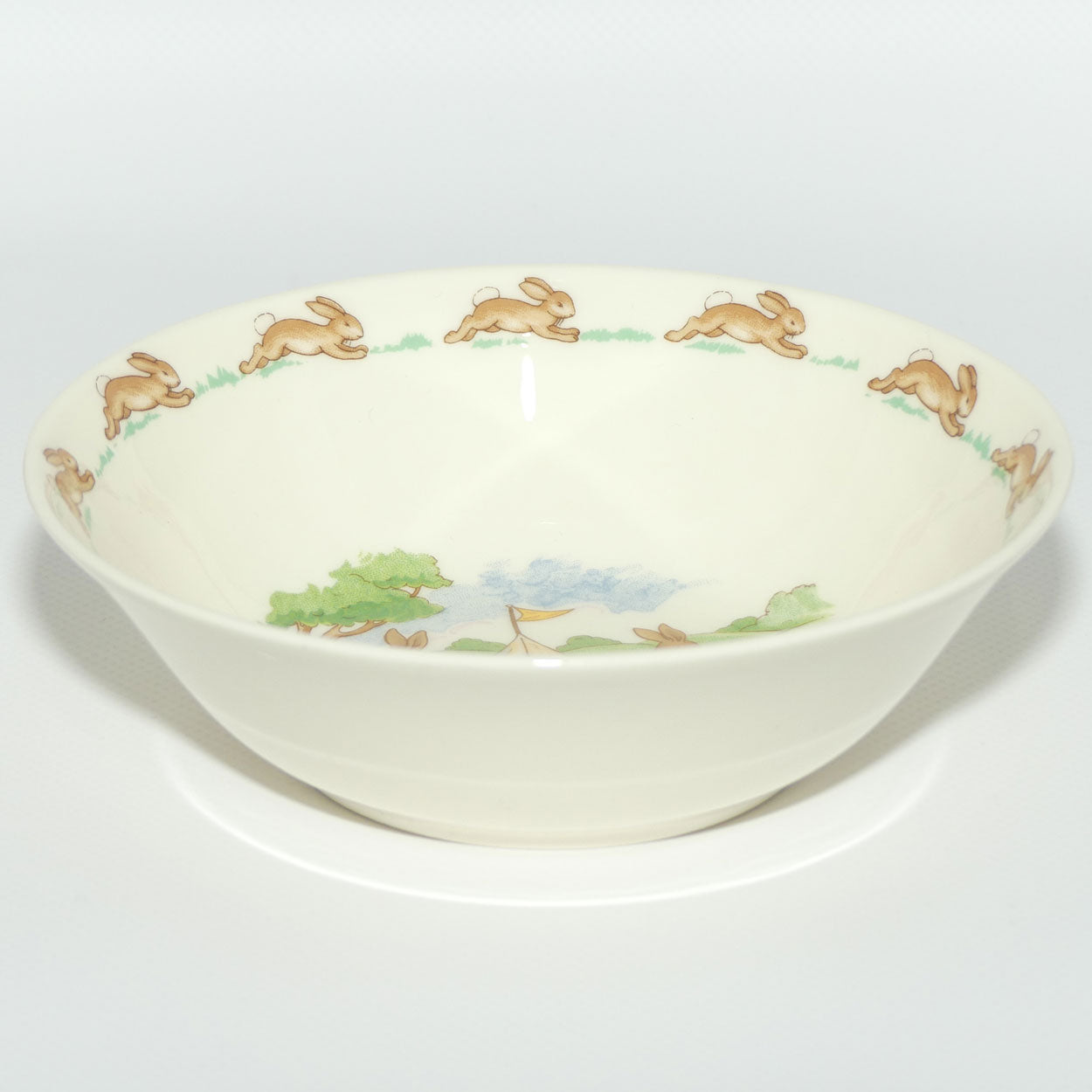 Royal Doulton Bunnykins Camping Cereal Bowl | Boxed