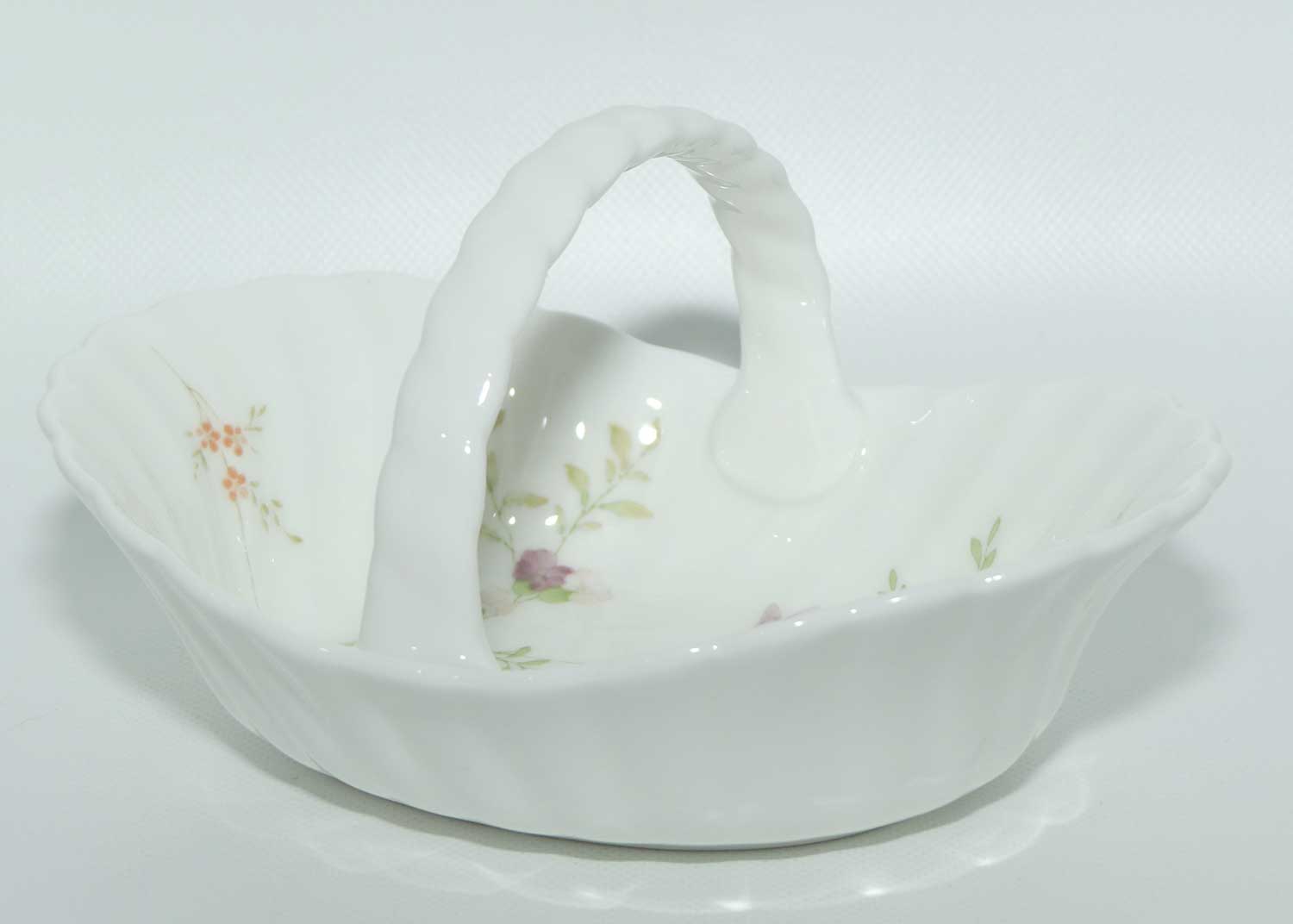 Wedgwood Campion pattern decorative basket