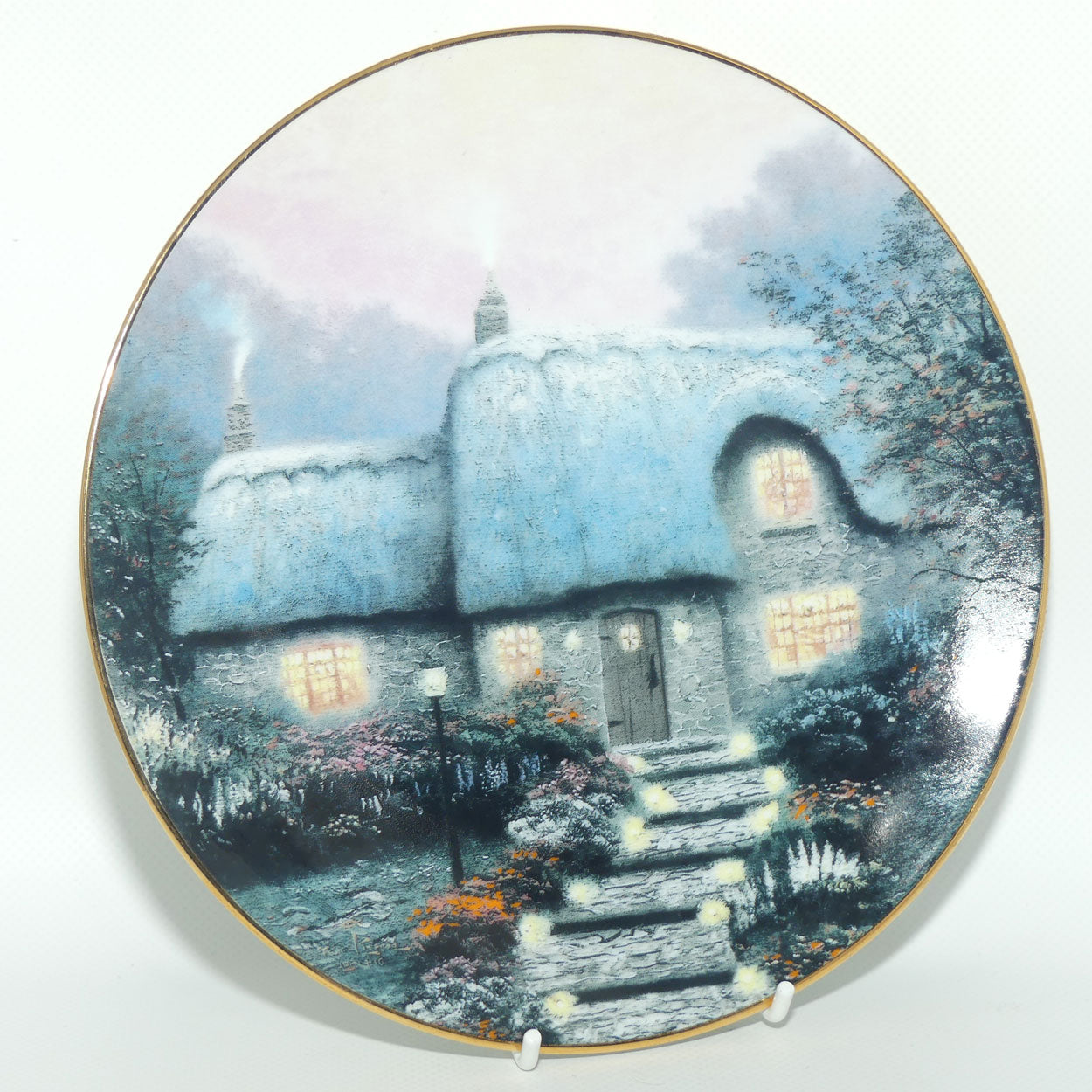 Bradex 84 K41 127.3 plate | Garden Cottages of England | Candlelit Cottage