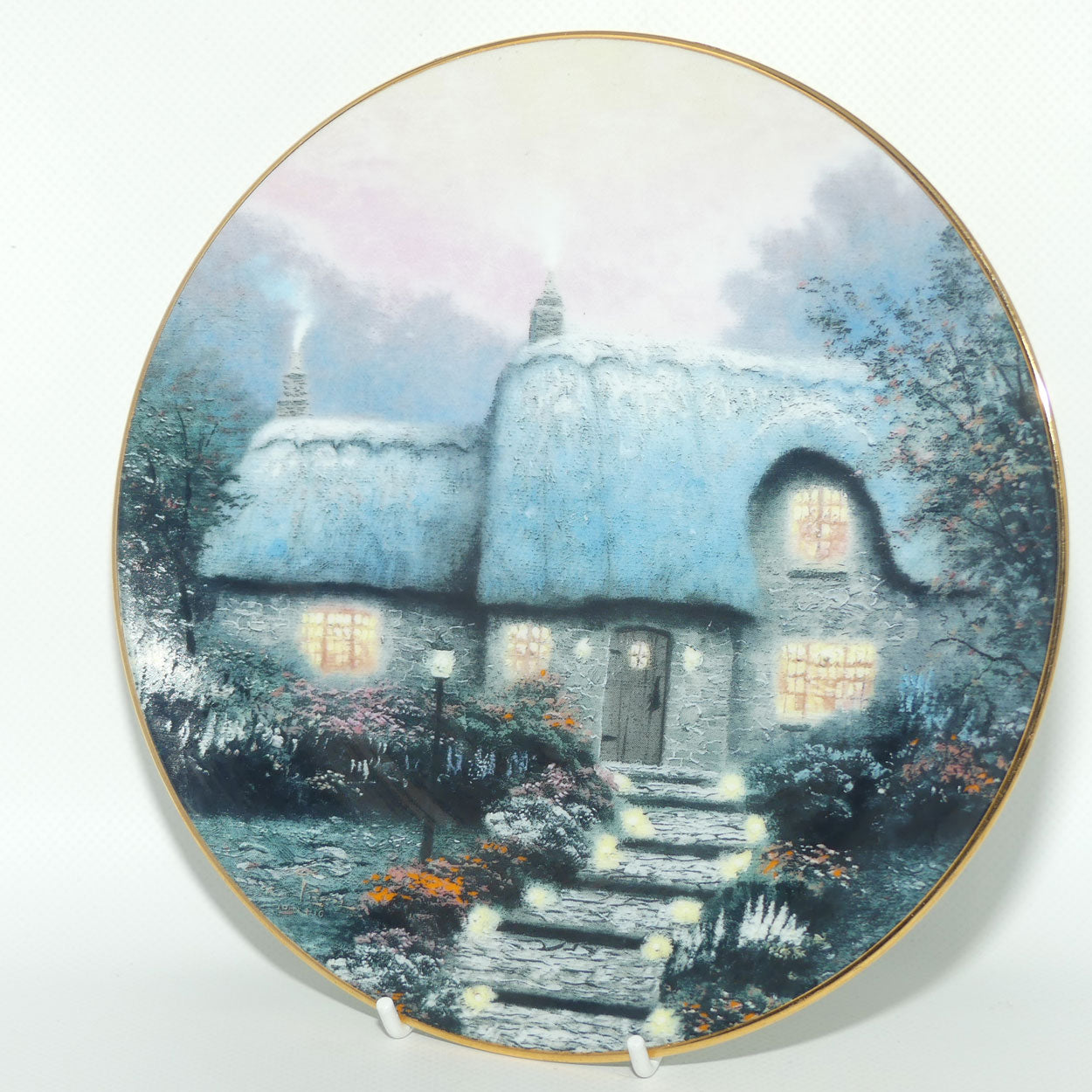 Bradex 84 K41 127.3 plate | Garden Cottages of England | Candlelit Cottage