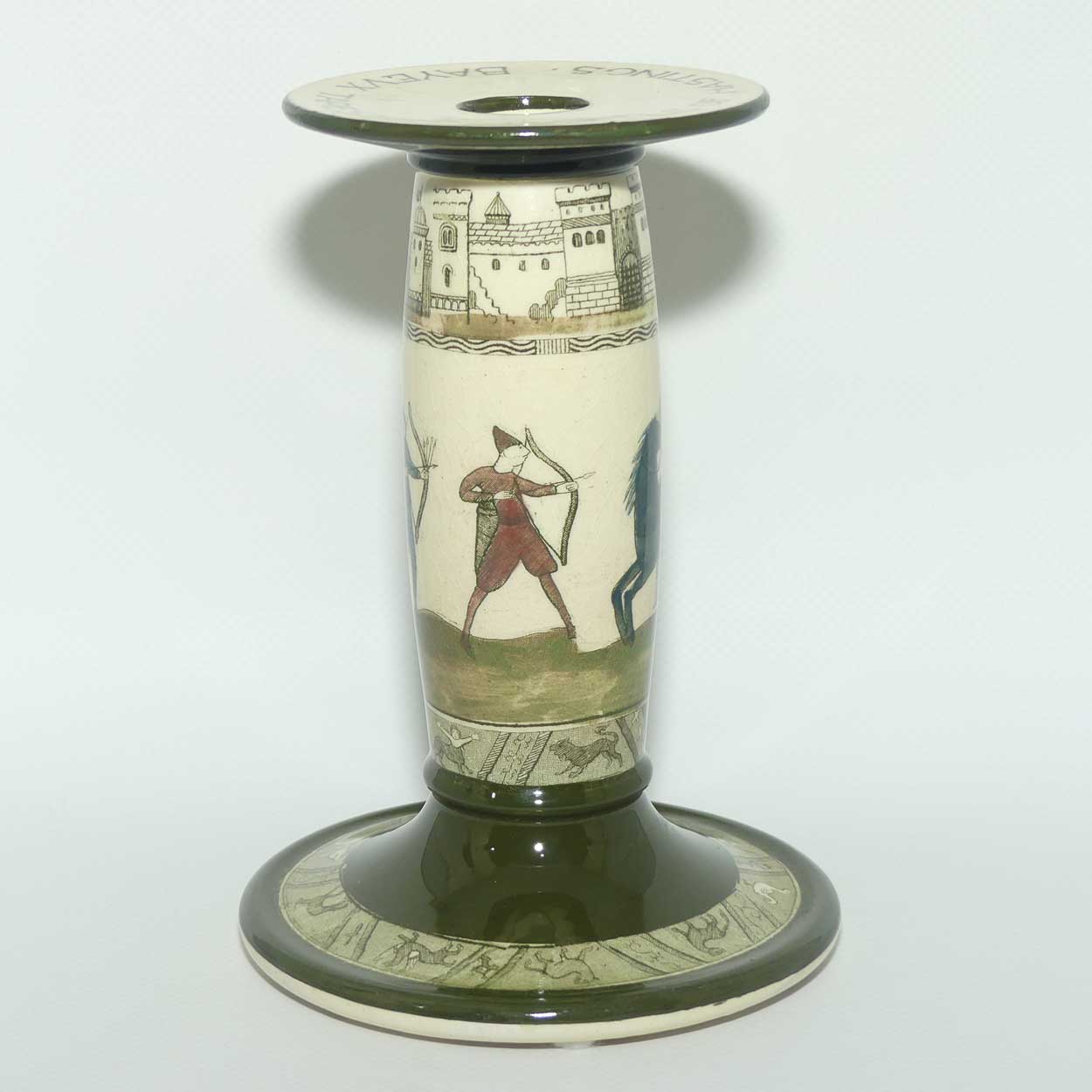 Royal Doulton Bayeux Tapestry Shape 7227 Candlestick