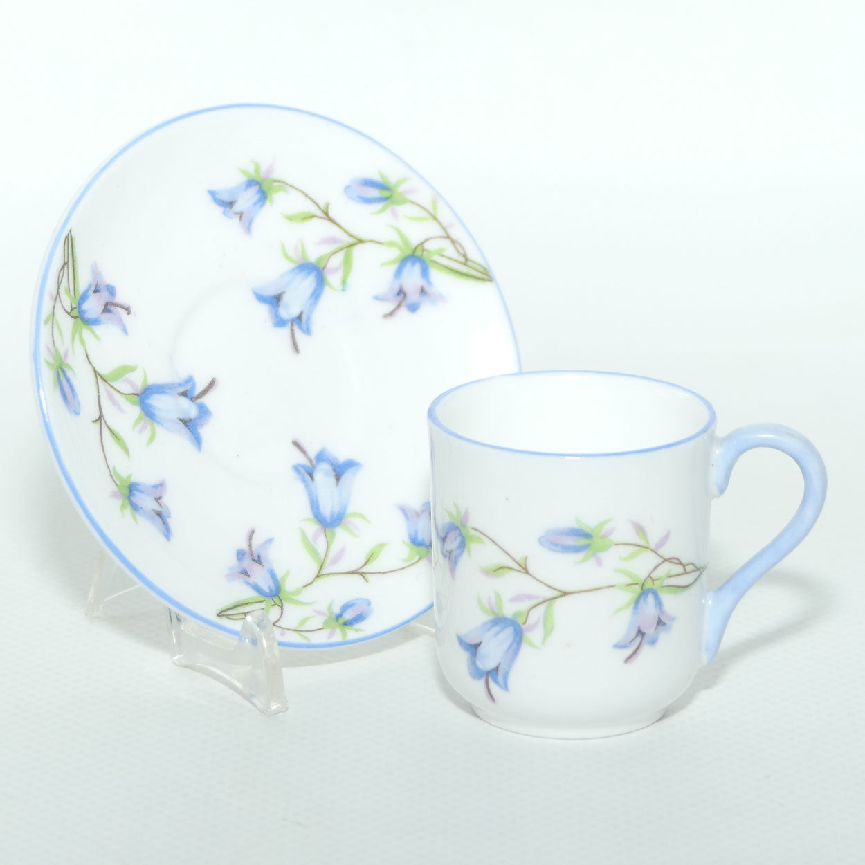 Shelley Canterbury shape miniature Harebell duo