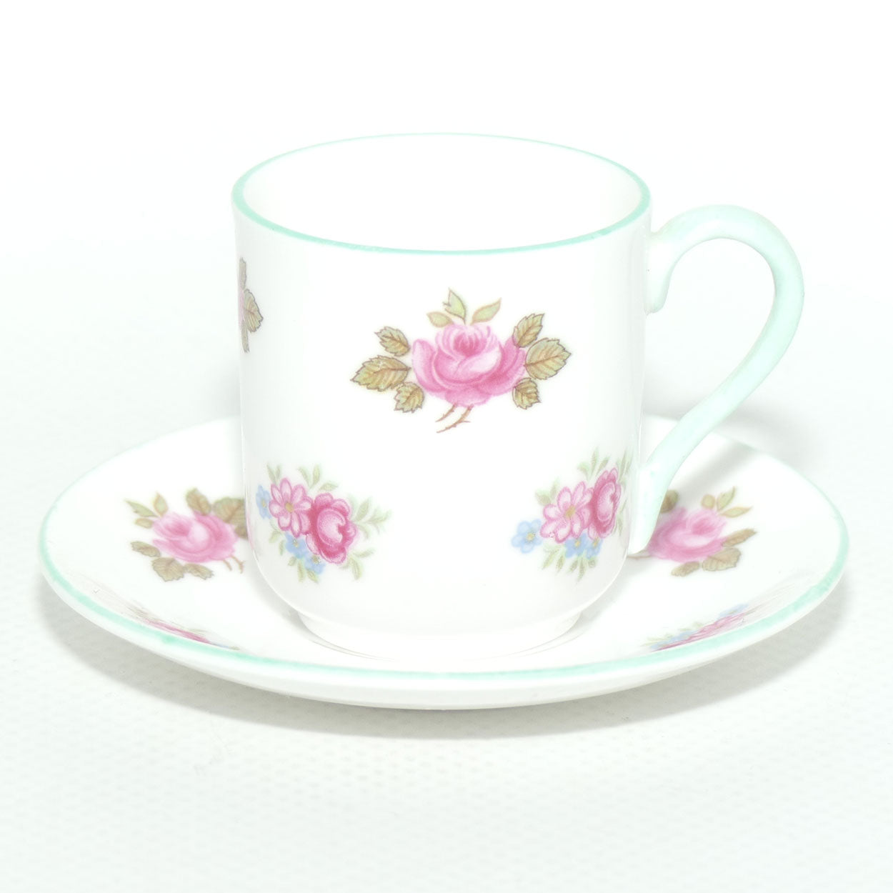 Shelley Canterbury shape miniature Rosebud duo